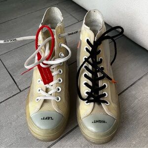 OFF-WHITE For CONVERSE Chuck Taylor All Star VULCANIZED Sneakers VIRGIL ABLOH